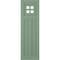 Ekena Millwork True Fit PVC San Antonio Mission Style Fixed Mount Shutters, Track Green, 18W x 32H, PR TFP001ST18X032TG - alternate 6